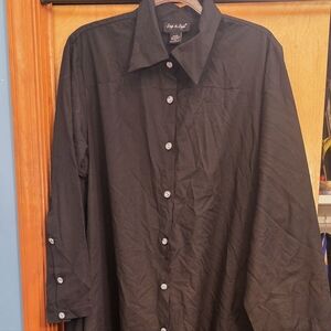 Elegant Black Long Sleeve Dress